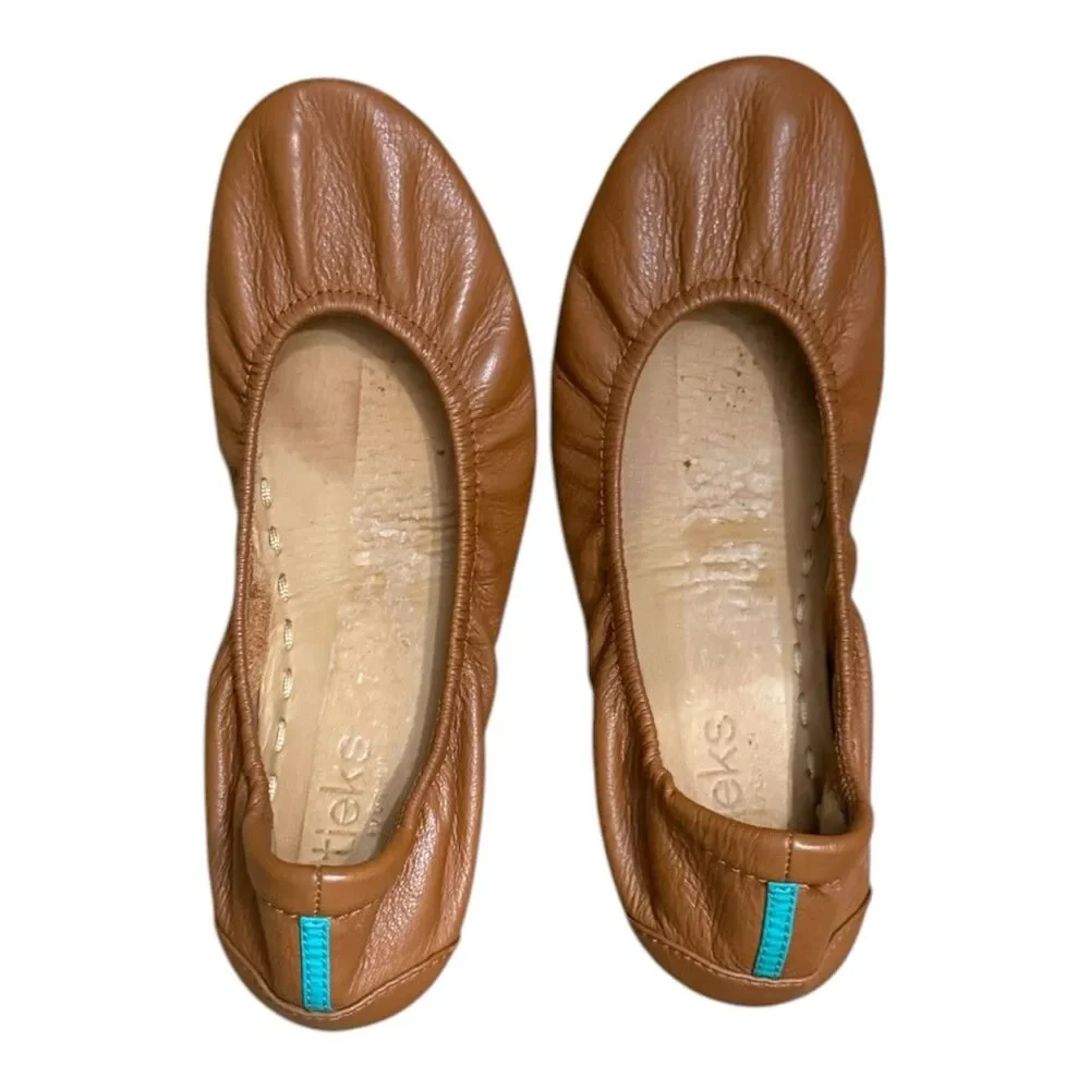 Womens Tieks by Gavrielli Chestnut Brown Size 7 Women Ballet Flats